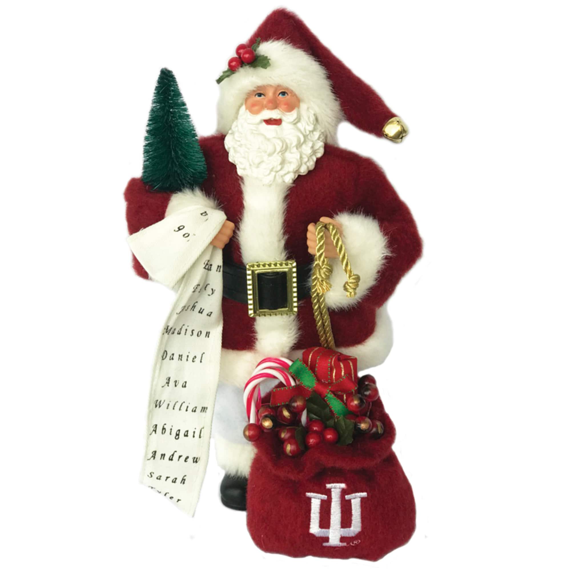 Santa's Workshop 12" Indiana Santa